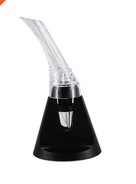 New Red Wine Aerator Glass Aerating Decanter Pourer Box Stan