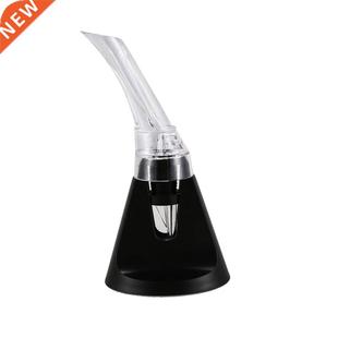 New Red Wine Aerator Glass Aerating Decanter Pourer Box Stan