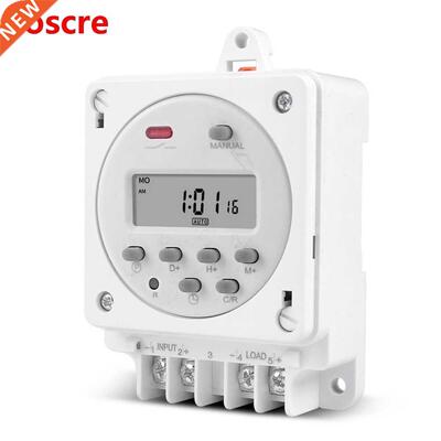 Electronic Weekly 7 Days Programmable Digital Industrial Tim