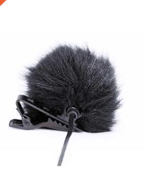 Lapel Mic Furry Windscreen Fur Windshield Wind Muff Soft Fo