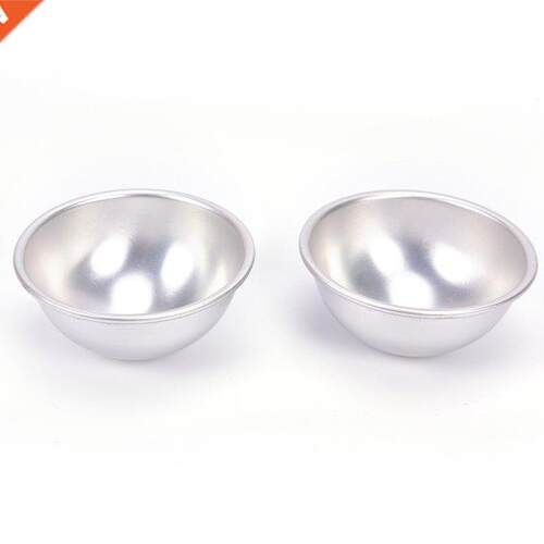 3D Aluminum Kitchen Sphere Bath Cake Pastry Mould Bomb Mold