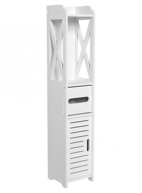 Bathroom Cabinet 80X15.5X15CM Bathroom Toilet Furniture Cabi