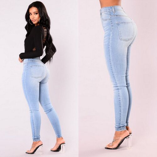 ITFABS Newest Arrivals Fashion Hot Women Lady Denim Skinny P