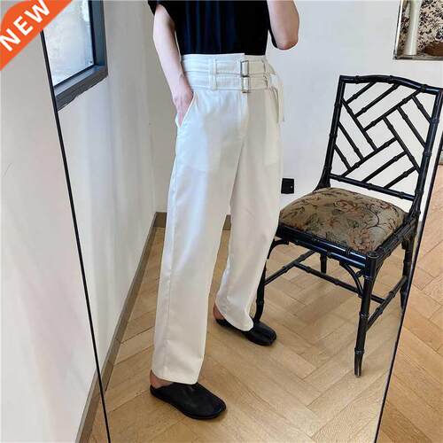 MIXCUBIC 2020 summer England style unique Double row belt d
