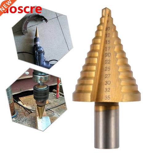 5-35mm Ttanum Trangle Round Handle Step Drll Cone Drll