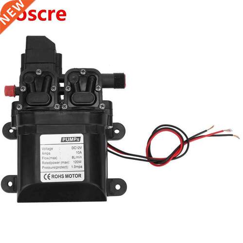Diaphragm Water Pump Durable High Pressure Self Priming 12V