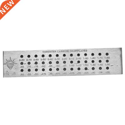 0.26-2.8 Tungsten Carbide Wire Drawplate for Jewelry Making