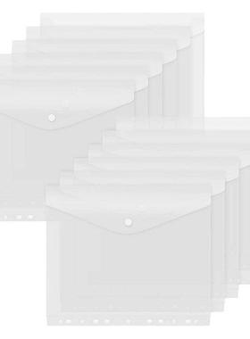 20 Pack Plastc Folders Wallets,A4 Clear Plastc Folders Doc