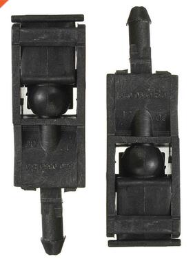 2Pcs Windshield Water Sprayer Spray Washer Nozzle 适用于 VW