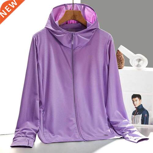 UPF50 Sun-Protective Camping Hiking Jackets Unisex Summer Ic