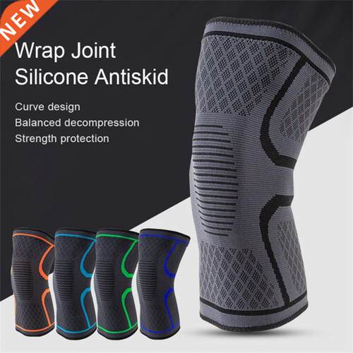 Sports Fitness Knee Pads Support Bandage Braces Elastic Nylo