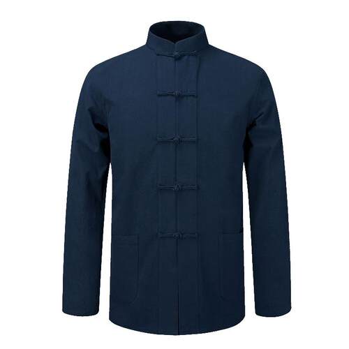 100%Cotton Long Sleeve Traditional Chinese Clothes Tang Suit
