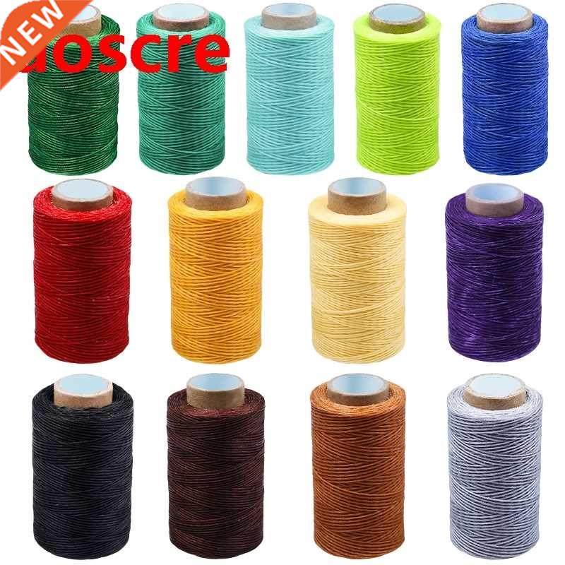 284Yards Multicolor Leather Sewing Waxed Thread Practical Lo