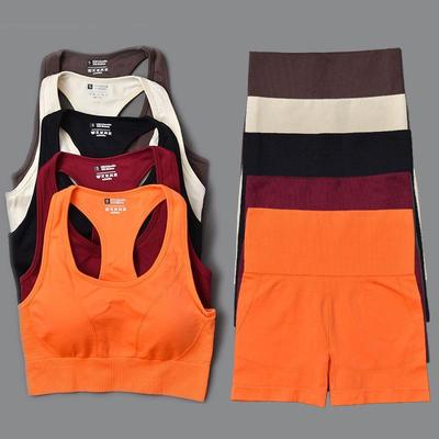 Seless Yoga Set For Women Workout Summer Clothes Sports r