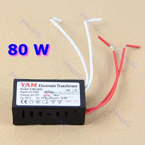 Amy Nice Gifts Wholesale 1PC 80W 220V Electronic Transformer