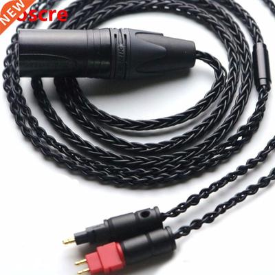 8 cores 4-pin XLR Male Balanced Headphone Upgrade Cable for