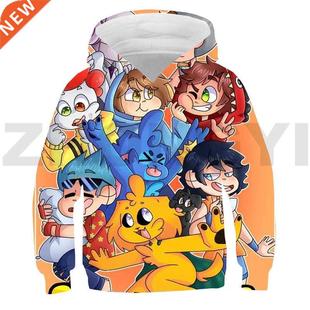 3D Anime Mikecrack Hoodie Children Teenager Setwear Los Comp