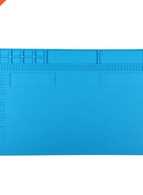 25 x 35cm Heat Resistant Silicone Pad Welding Mat Solder Pa