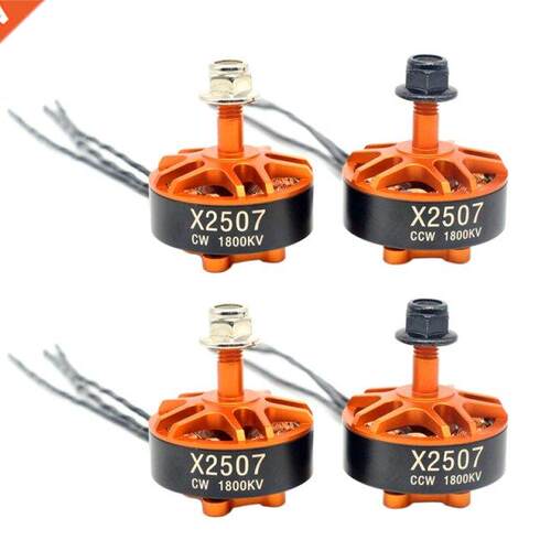Spare Part 2507 1800KV 3-6S Brushless Motor For RC Drone FPV