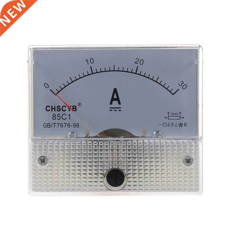 85C1 Analog Current Panel Meter DC 0A AMP Ammeter