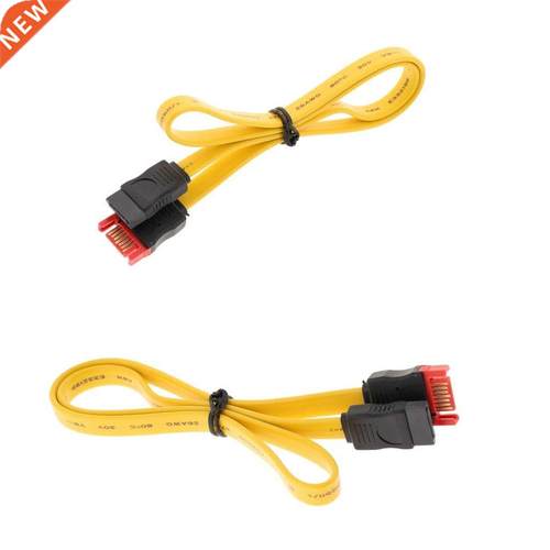 2pcs SATA III Data Cable SATA III 7Pin Male To 7Pin Female