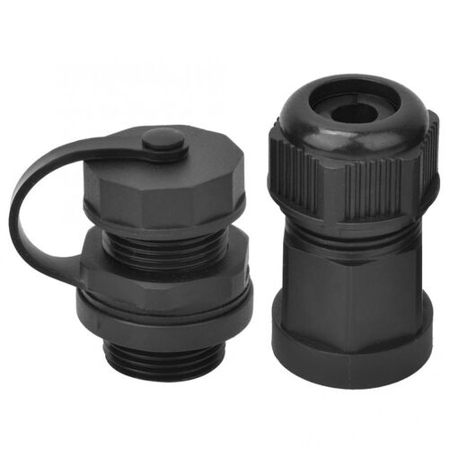 IP67 Waterproof RJ45 Extension Converter Female Cable Connec