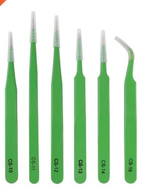 6pcs/set Green Hgh Hardness Precson ESD Antmagnetc Sta