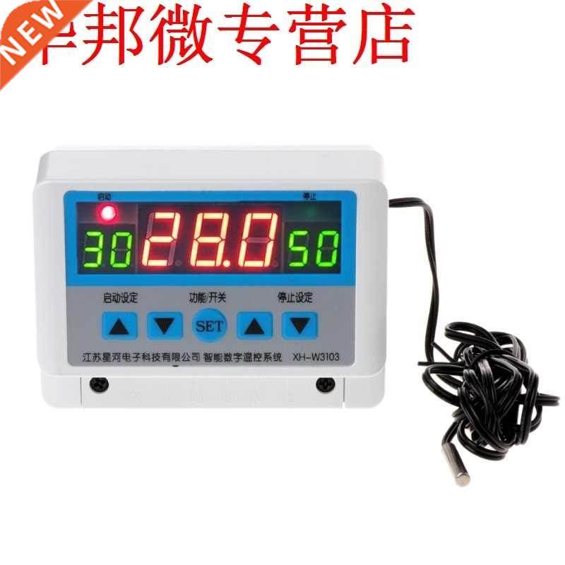 XH-W10 AC 220V Max 6600W Digital Thermostat 0A Temperatur