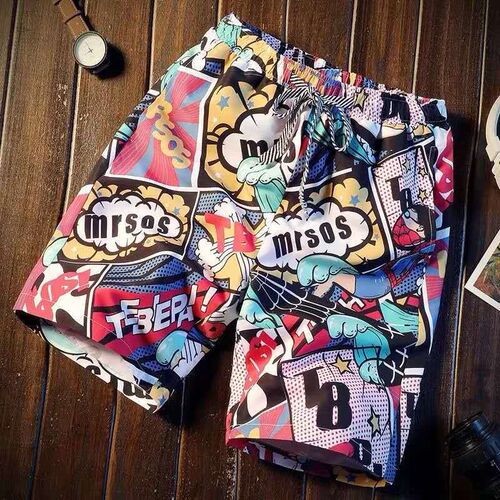 Women/Men Summer Beach Shorts Boys Swimsuit Shorts Men Five-