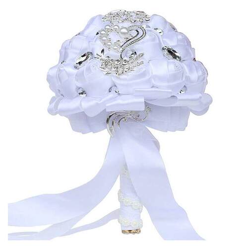 Handmade Romantic Wedding ouquet ride Holds ouquet Weddin