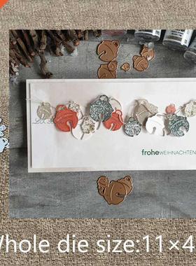 New Design Craft Metal stencil mold Cutting Dies Christmas