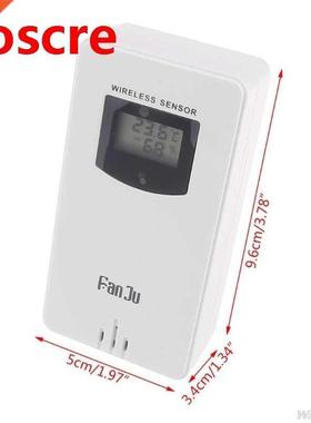 1pc Digital Temperature Humidity Wireless Sensor Hygrometer