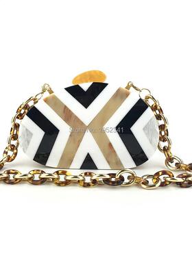 OC4200 Guangzhou Wholesale Price Women Acrylic Evening Clutc