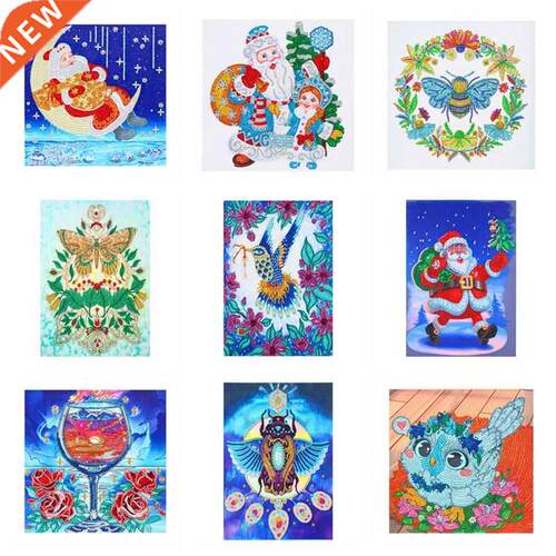 Special 5D  Diamond Santa Drill Painting Kit Embroidery C