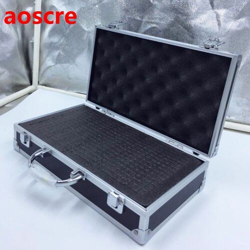 30x17x8cm Aluminum tool box Portable Instrument box Storage
