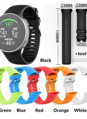 Replaced Safe Silicone Watch Band Sturdy Buckle Wrist Strap