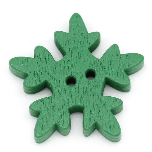 NeW Style 200PCS Wood SeWiNg ButtoNS FloWer PatterN SCr