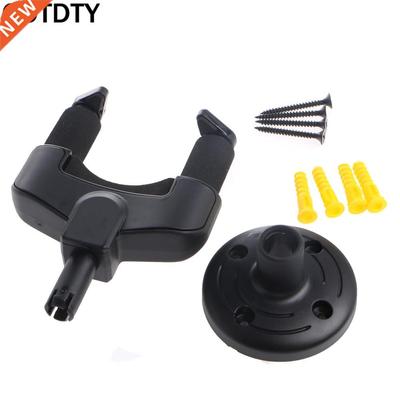 Electric Guitar Wall Hanger Mount Holder Stand Rack Hook BK