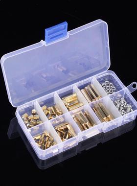 120Pcs/Set M3 Male Female Brass Standoff Spacer PCB Board He