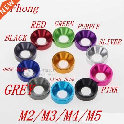 10-20pcs M2 M2.5 M3 M4 M5 M6 Aluminum Colourful Anodized Cou