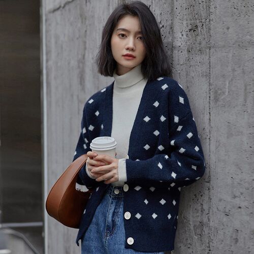 2021 autumn/winter new coat loose versatile sweater