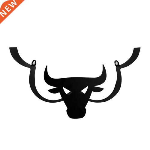 Black CattleToilet Paper Holder Vertical Bathroom Iron Stora