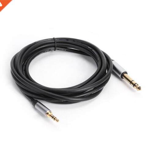 6.35 to 3.5, 6.35mm 1/4 inch to 3.5mm 1/8 inch Audio Stereo