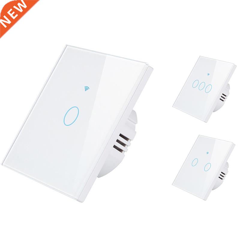 EU Plug,Smart Wall Switch Remote Control WiFi RF433 Can Be U