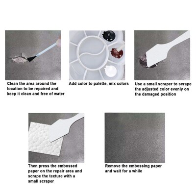 Furniture Clinic Leather Easy Restoration Kit Leather Refin