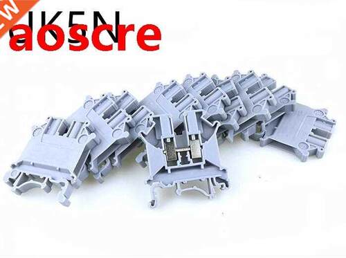 50PCS UK5N DN ral unversal class Termnal blocks lug plat