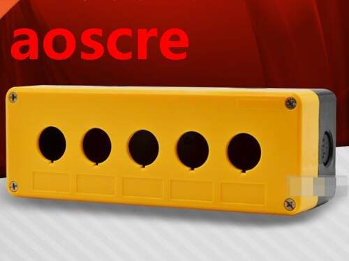 Control box push button box emergency button box five hole b