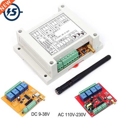 DC 9-38V / AC 110V-230V Wifi Relay Switch Multi-Channel Mobi