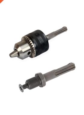 12mm Thread Dia SDS Plus Round Shank Drill Chuck Adapter Con