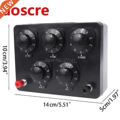 0-9999.9 Ohm Variable Resistance Box Dece Resistor Experim